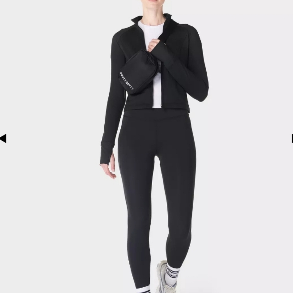 Sweaty Betty Full Length All Day Leggings  Black Size Small